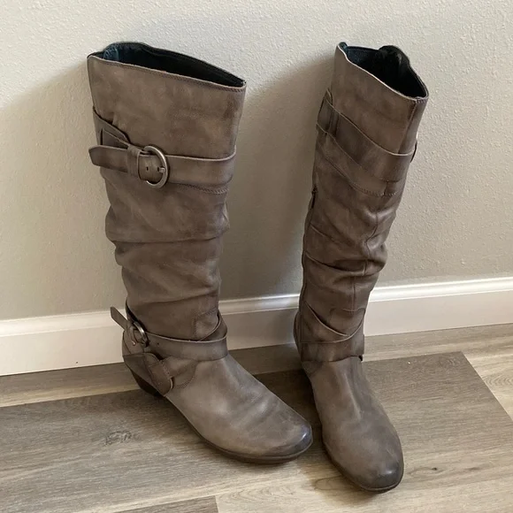 PIKOLINOS Shoes Pikolinos Gray Leather Boots Poshmark